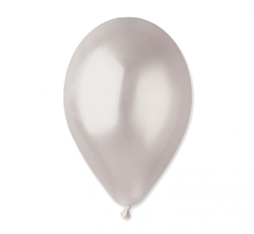 Balloon AM50 metal 5, pearl, 100 pieces