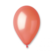 Balloon AM80 metal 8, orange, 100 pieces