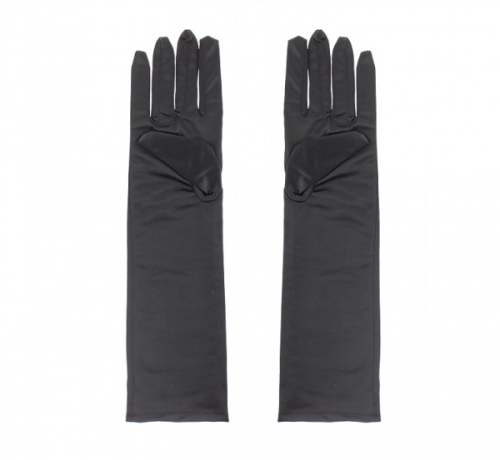Evening gloves, long, black Evening gloves, long, black
