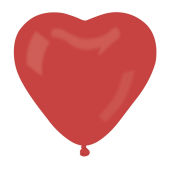 Balons CR17 pastelis, &quot;Lielā sirds&quot;, &quot;sarkans 45&quot;, 50 gab
