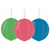 Baloni Premium, bumbiņas forma ar gumiju, 3 gab
