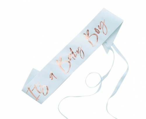 Sash It's a baby boy, blue, 75 cm, 1 pcs Sash It's a baby boy, blue, 75 cm, 1 pcs