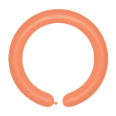 Modelling balloon D4, orange, 100 pcs.