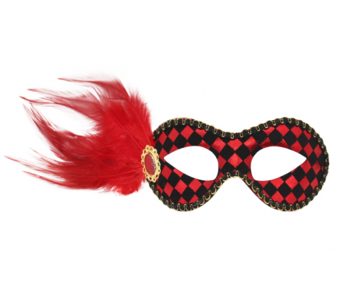 Mask Red lady Mask Red lady