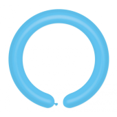 Modelling balloon D4, sky blue, 100 pcs.