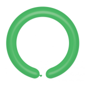Modelling balloon D4, green, 100 pcs.