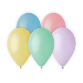 Premium helium balloons, soft colours, 13