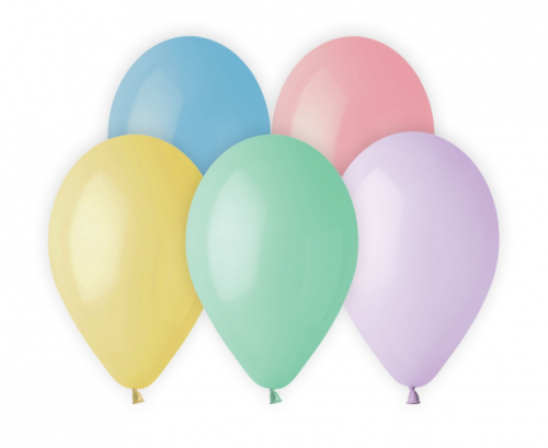 Premium helium balloons, soft colours, 13 Premium helium balloons, soft colours, 13