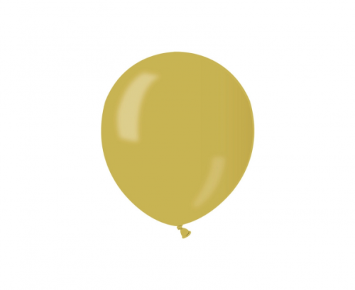 Balloon, AM50 metal 5, yellow 100 pieces