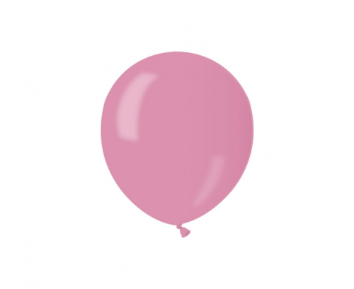 Balloon AM50 metal 5, pink, 100 pieces