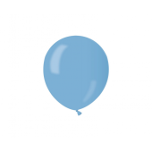 Balloon AM50 metal 5, sky blue, 100 pieces