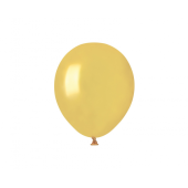 Balloon AM50 metalic 5 inches - gold Dorato/ 100 pcs.