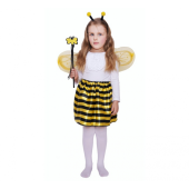 Costume for children Bee (skirt, wings, headband, wand)