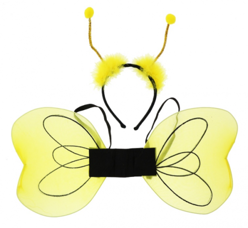 Set for children Bee (headband, wings)