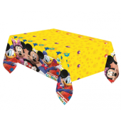 Plastic tablecloth "Playful Mickey", 120 x 180 cm