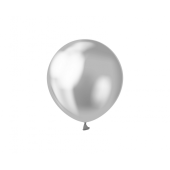 Воздушные шары Beauty &amp; Charm, серебряно-платиновые 5 &quot;/ 20 шт.