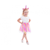 Costume for adult Magic Unicorn (skirt, Headband), size un.