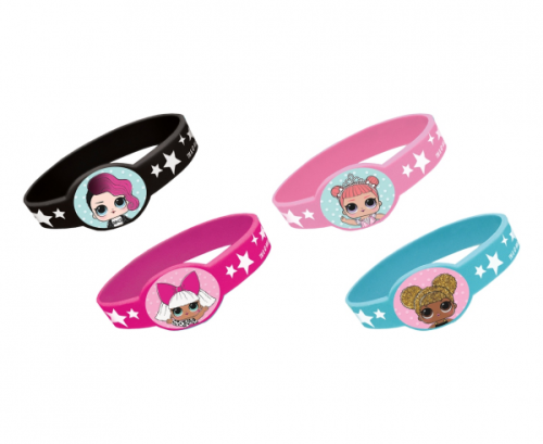 LOL bracelet, 4 pcs