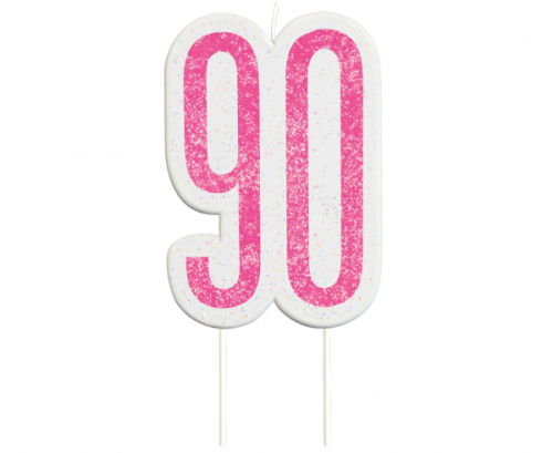 Pick candle Glitz 90, pink Pick candle Glitz 90, pink