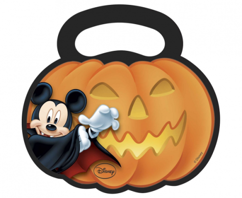 Die-cut party bags Mickey Halloween, 6 pcs