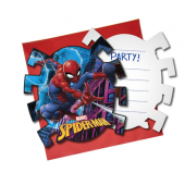 Приглашения с конвертами Spiderman Team Up, 6 шт.