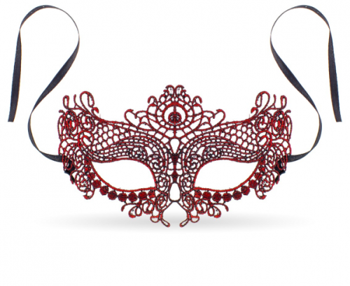 Red mask of a stranger