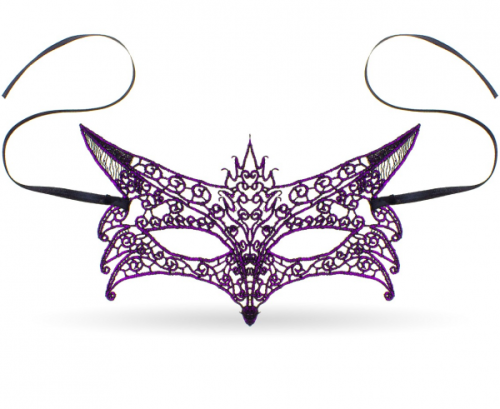 Lace mask violet imagination