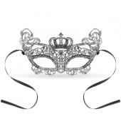 Lace mask Silver Queen