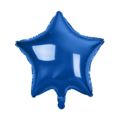Воздушный шар из фольги Star, темно-синий, 19 &quot;