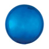 Foil balloon ORBZ - Blue ball, 38x40 cm