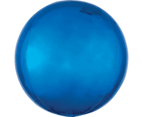 Foil balloon ORBZ - Blue ball, 38x40 cm