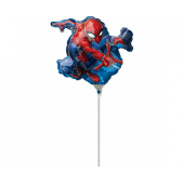 Фольгированный шар Человек-Паук, 17х25 см.