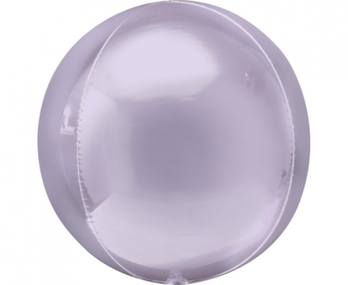 Foil balloon ORBZ - Pastel lilac ball