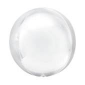 Foil balloon ORBZ - White ball