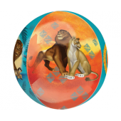 Folijas balons Lion King, 38 x 40 cm