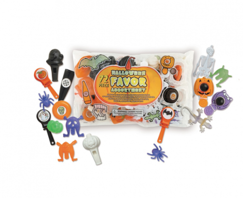 Halloween Favor assortment, 72 pcs