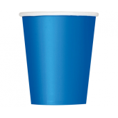 Paper cups, blue, 14 pcs.