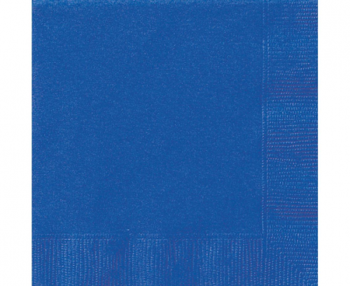 Paper napkins blue, size 33x33 cm, 20 Pcs