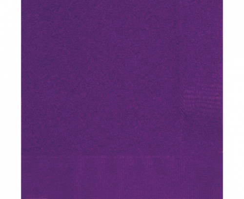 Paper napkins dark purple, size 33x33 cm, 20 Pcs