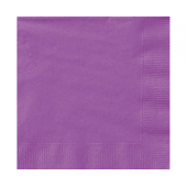 Paper napkins, violet, size 33x33 cm, 20 Pcs