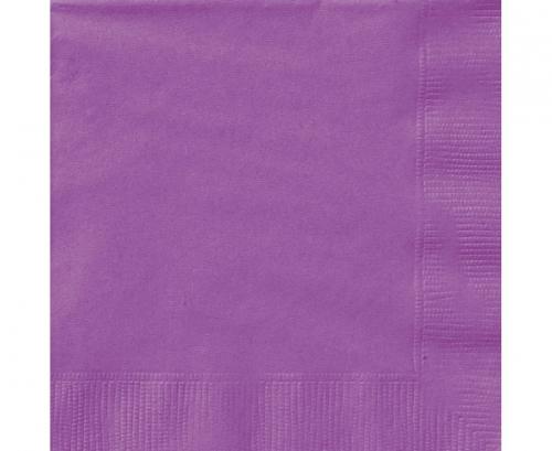 Paper napkins, violet, size 33x33 cm, 20 Pcs Paper napkins, violet, size 33x33 cm, 20 Pcs