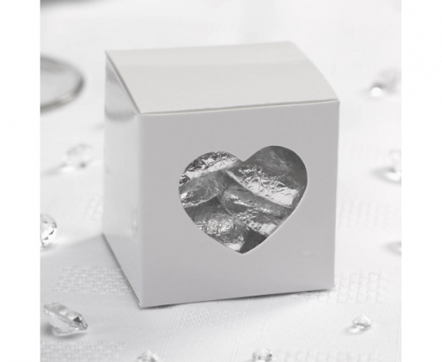 Place card holder Contemporary Heart, silver, 12 pcs Place card holder Contemporary Heart, silver, 12 pcs