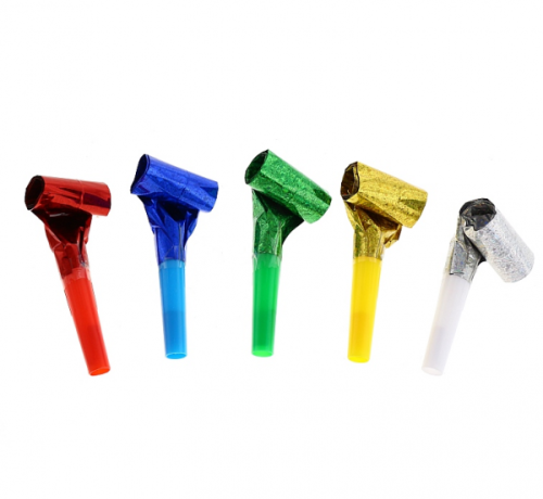 Holographic blowouts, width: 4 cm / 100 pcs
