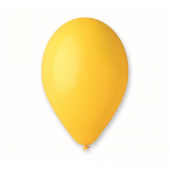 Premium yellow balloons, 10