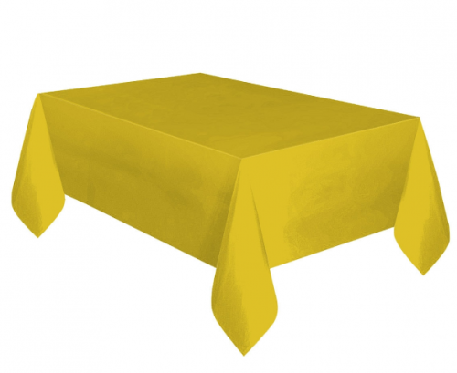 Table cover, neon yellow, 137x275 cm