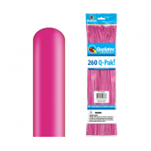 Modelling balloon QL 260, cranberry / 50 pcs.