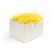 Decorative shredded paper, 30 g, yellow