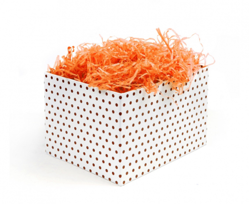 Decorative shredded paper, 30 g, orange Decorative shredded paper, 30 g, orange