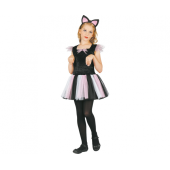 Cat role-play set (dress, headband), size 110/120