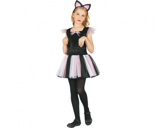 Cat role-play set (dress, headband), size 120/130